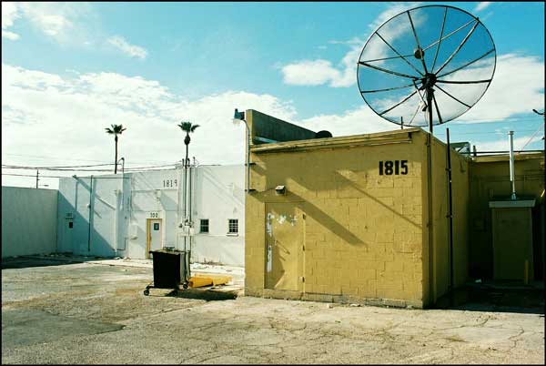 "Behind some shops in Las Vegas, 2006"